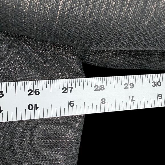 Le Suit Womens Blazer Jacket Sz 24W Gold Shimmer Going Out New Year Preppy - Picture 7 of 12